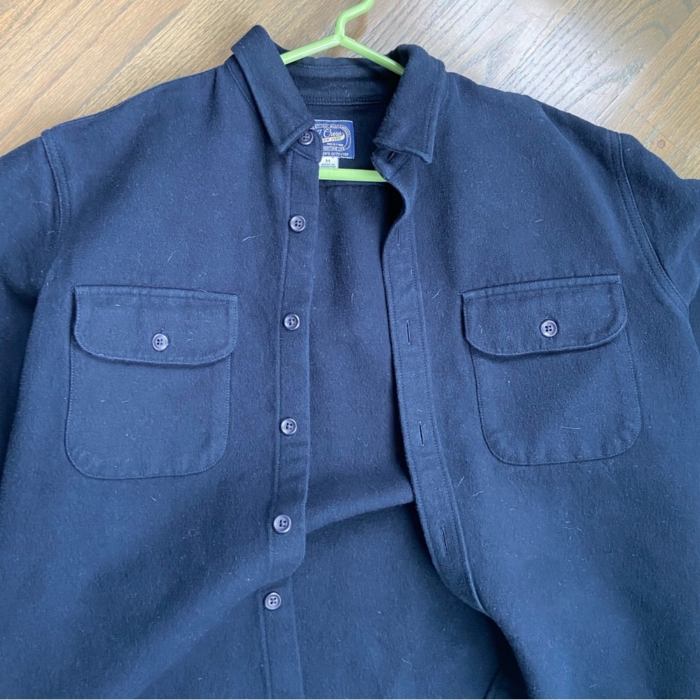 J. Crew Overcoat/Flannel